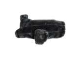 Dog rug fake fur grey L 56cm