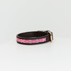 Dog Collar Handmade Pearls pink XS 32-40cm