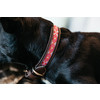 Dog Collar Handmade Pearls pink L 52-62cm